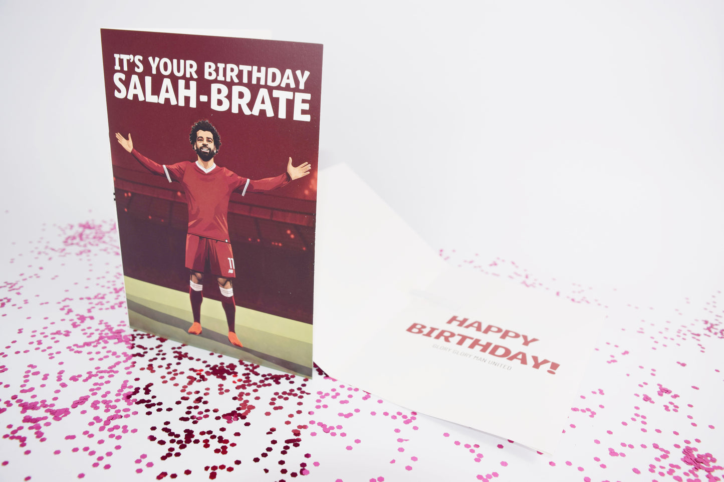The Liverpool Never-Ending Birthday Card Prank plays RIVALS Song + Glitter