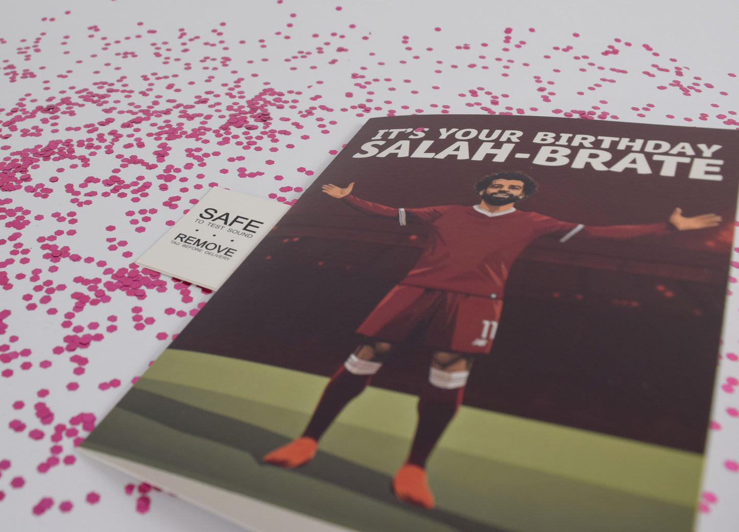 The Liverpool Never-Ending Birthday Card Prank plays RIVALS Song + Glitter